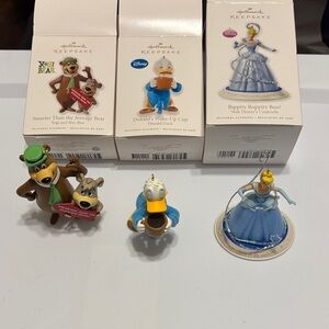Hallmark ornaments (3)